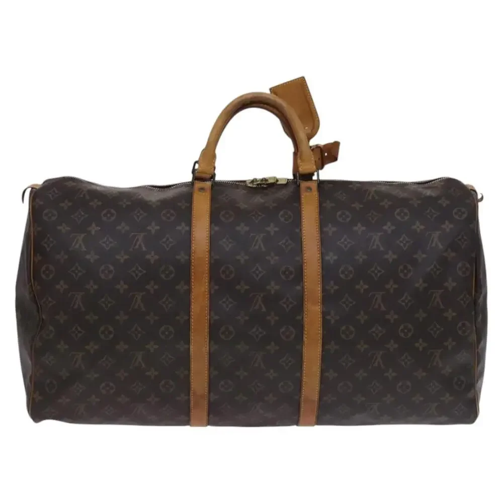 LOUIS VUITTON Monogram Keepall 60 Boston Bag M41422